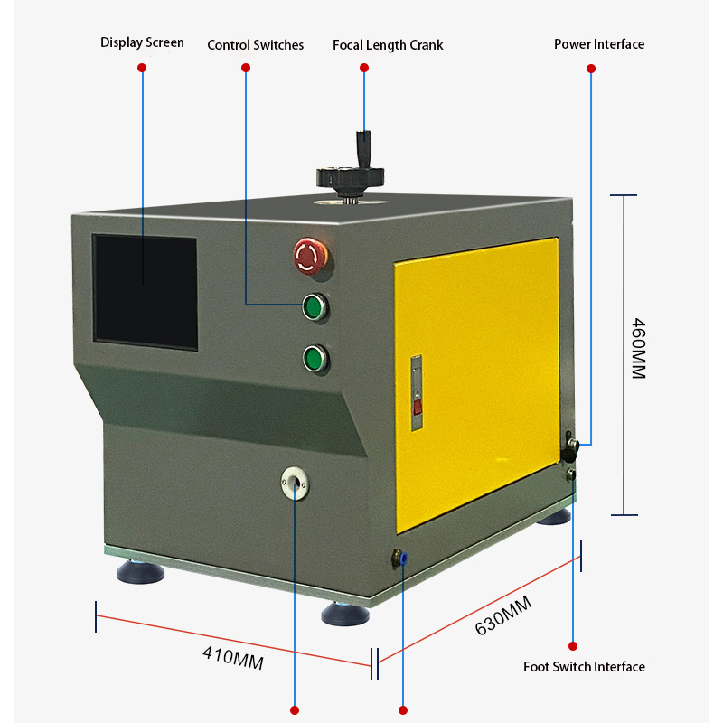 Desktop Rotary Cutting Laser Wire Stripping Machine FLS30-XC Thumb