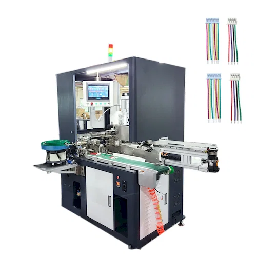 fully automatic wire crimping housing insertion machine WPM-5505