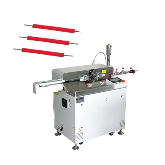 Fully Auto Both Ends 5-Wire Cutting Stripping Twisting Tinning Machine